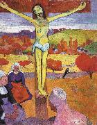 Paul Gauguin The Yellow Christ oil painting artist